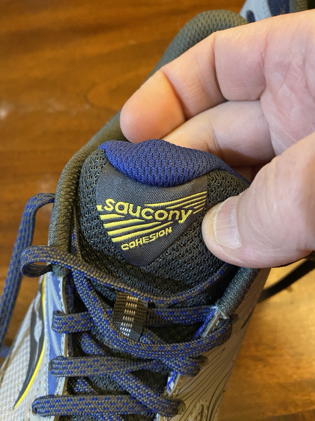 Saucony Excursion TR15 Trail Running tennis Shoes Mens 10 Gray Blue thumbnail 2