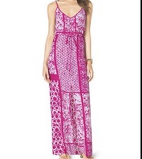 Michael Michael Kors Printed Maxi Dress Sz-M