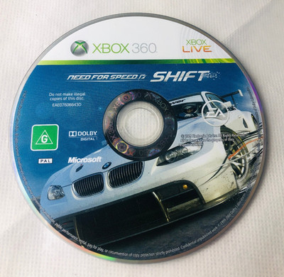 Videospiel Need For Speed Shift nur Disc XBOX 360