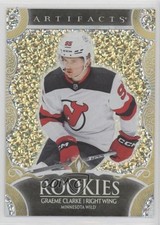2024-25 Upper Deck Artifacts Rookies Gold Foilboard Graeme Clarke #198 pf3
