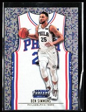 Ben Simmons 2018-19 Threads 136 Base Association Dazzle SP, 76ers, Rare