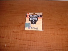 NOS 2025 WNBA OFFICIAL LAS VEGAS ACES WORLD CHAMPIONS PIN WITH HOLOGRAM