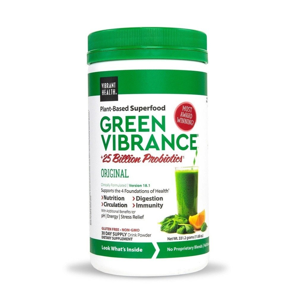 Vibrant Health Green Vibrance Powder-30 Day Supply 12 oz Powder 10990₽