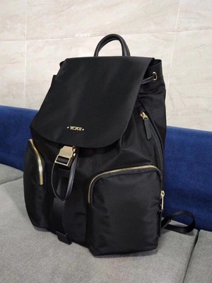 TUMI RIVAS Rucksack Nylon Schwarz Authentisch Damen Taschen & Handtaschen