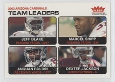 2004 Fleer Tradition Team Leaders Jeff Blake Marcel Shipp Anquan Boldin #28 wo2