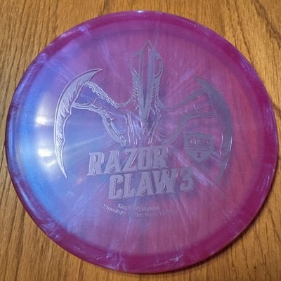 DISC GOLF DISCMANIA EVOLUTION EAGLE RAZOR CLAW 3 VAPOR TACTIC PUTTER 171g PURPLE