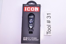 Icon 70441 - 14 Drive G2  3 14 Stubby Flex Ratchet Tool R1stf