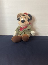Minnie Mouse Plush Dressed For Safari Walt Disney World