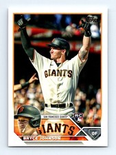 #571 2023 Topps Update BASE [ Bryce Johnson RC Giants