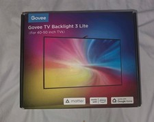 NEW Govee TV Backlight 3 Lite with Fisheye Correction Function Compatible Alexa