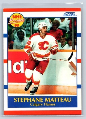 1990-91 Score American #381 Stephane Matteau