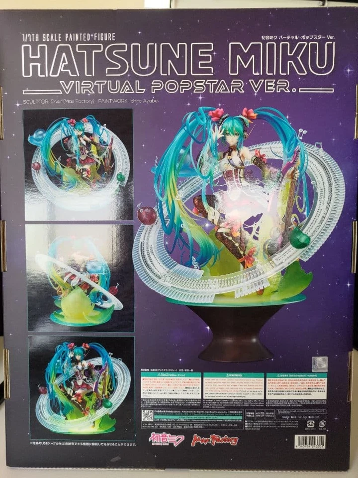 Hatsune Miku Virtual Popstar Ver. 1/7 Max Factory - Immagine 2 di 4