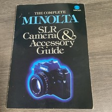 The Complete Minolta SLR Camera And Accessory Guide - Paperback - 168 Pages