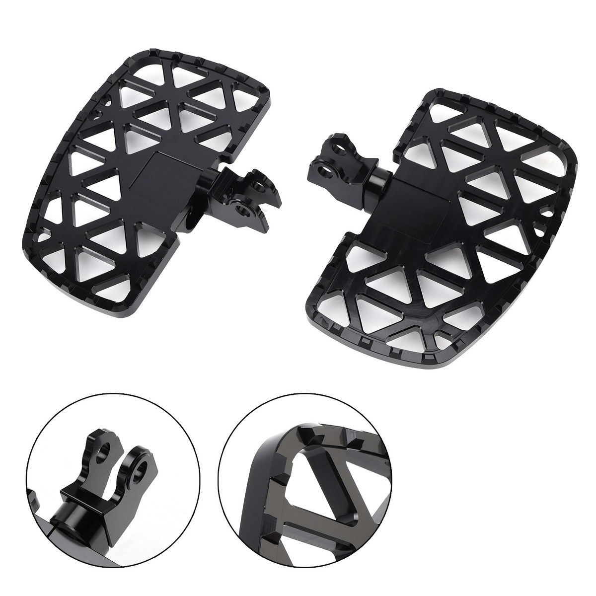Front Footrests Foot Pegs fit for Honda Rebel 250 300 500 CM CMX