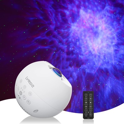 Galaxy Projector Night Light, 3 in 1 Star Projector with Bluetooth Music Spea...