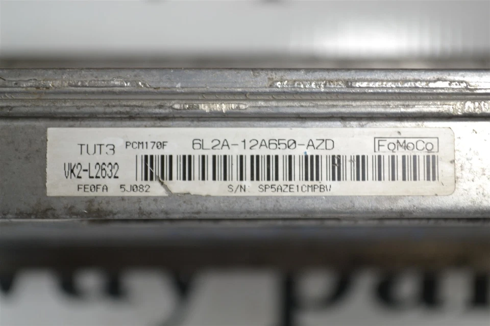 Unidad de control del motor 6L2A12A650AZD Ford Explorer 2006-07 AT módulo ECU 4D7 992 B6 Foto 3 de 4