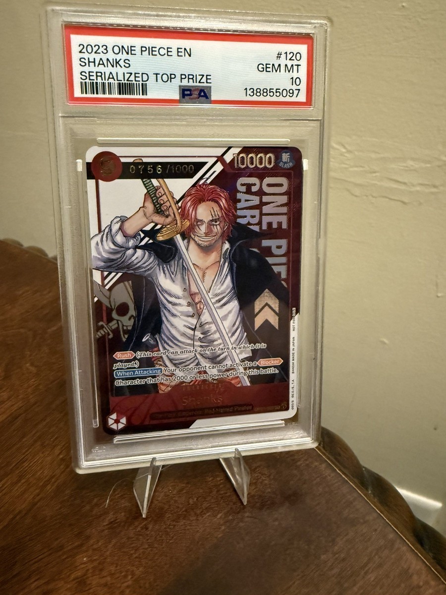 Shanks (Championship 2023) [Serial Number] OP01-120 One Piece