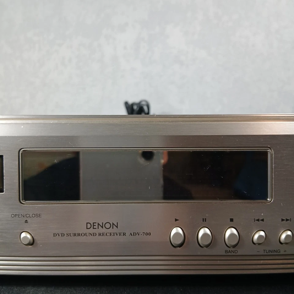 Denon ADV-700 DVD Receiver 5.1 Surround Sound Home Theater CD Player Tested - Image 3 of 4