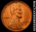 1950-S Lincoln Wheat Cent- Choice Gem Brilliant Uncirculated No Reserve #i7763