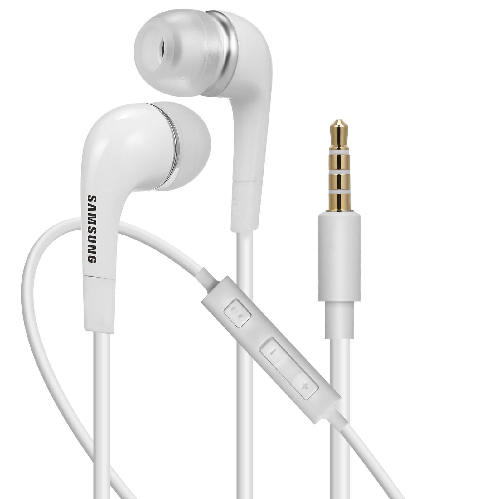 Casque intra-auriculaire mains libres EHS64AVFWE blanc pour vos appels en télétravail