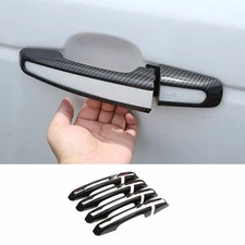 For Range Rover Sport 14-2022 Carbon Fiber Exterior Side Door Handle Cover Frame