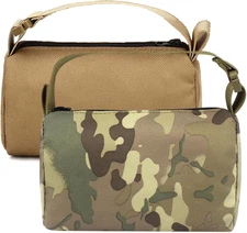 2Pcs Outdoor Shooting Rest Bags for Rifles Front Rear Gun Support Bags Unfilled