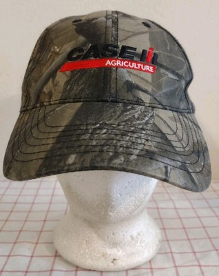 Case IH Agriculture Camo Cap Hat Green Mens Adjustable Embroidered