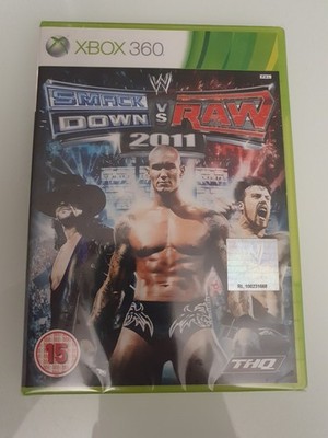 Microsoft Xbox 360 Spiel - WWE SmackDown vs. RAW 2011 ENGLISCH In Folie