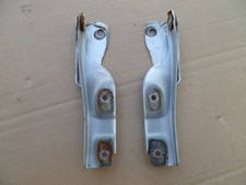 Par de bisagras de capó para Honda Civic CRX 1988-1991 laterales izquierdo y derecho plateado OEM 88-91