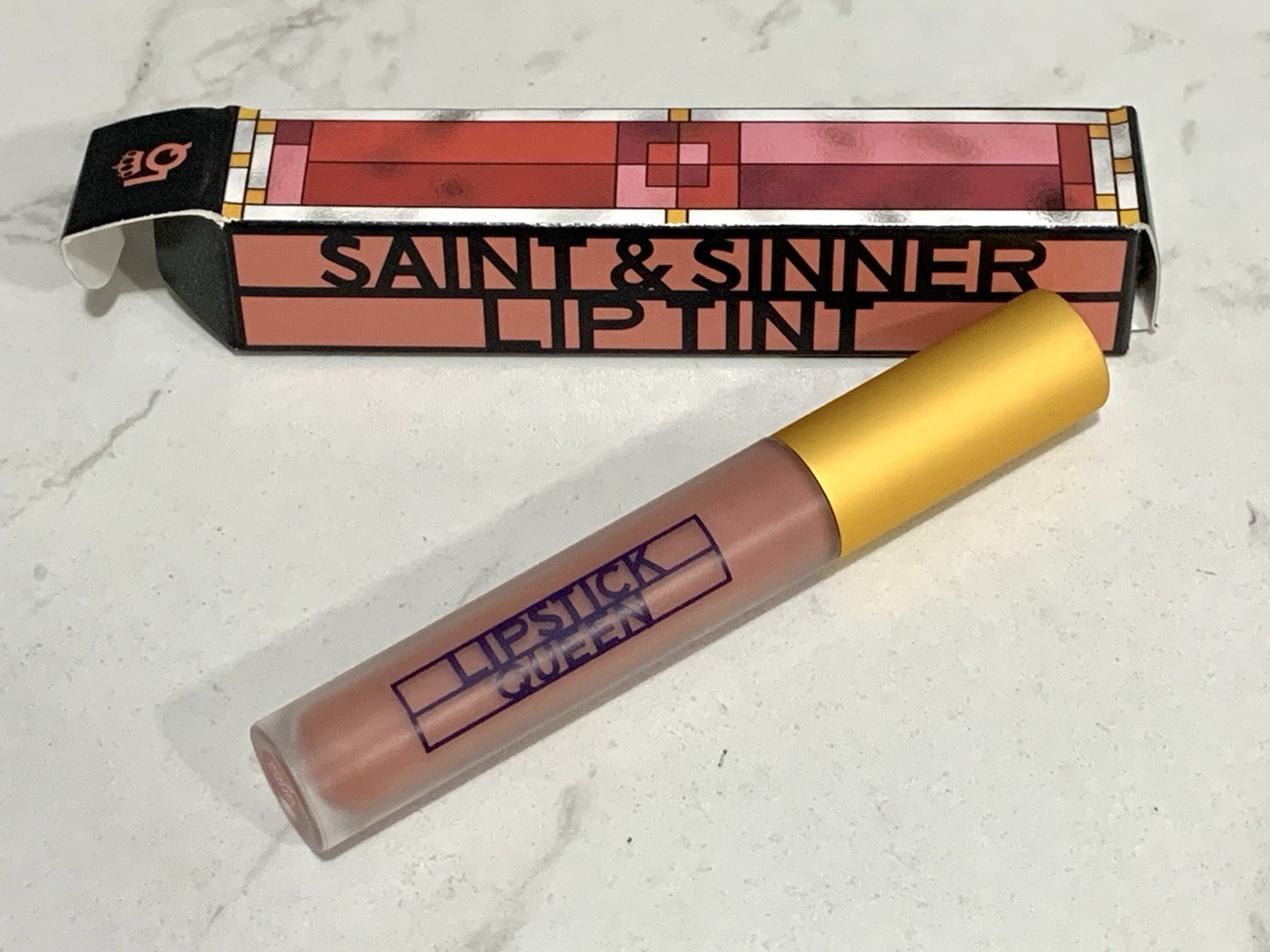 Lipstick Queen Saint & Sinner Lip Tint Pinky Nude  - Full Size