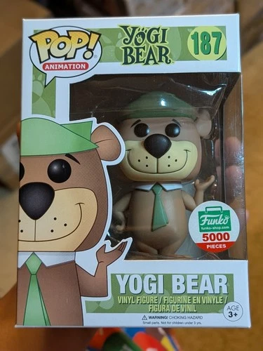 Funko Pop! Animation Yogi Bear - Funko Shop #187 5000 Pieces Figure LE 5000