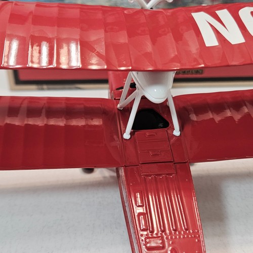 Wings of Texaco 8th The Duck 1936 Keystone-Loening Commuter Airplane Red Ertl - Picture 8 of 21