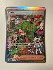 Pokemon TCG Clive SIR 236/091 SV Paldean Fates Trainer Holo EN on eBay