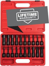 Sunex Tools 2637 12 Drive Master Impact Hex Driver Set Sae Metric