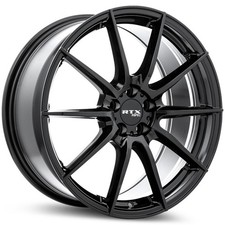 New Wheel For 1986-2005 Chevrolet Cavalier 5lug 17inch Dde0 Alloy Rim Black 5x1