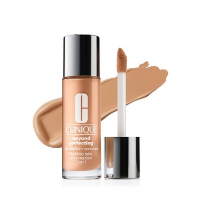 Clinique Beyond Perfecting Liquid Foundation + Concealer, Beige, 1 Fl Oz Full Co