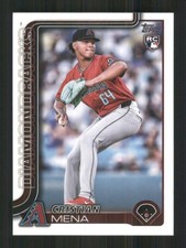 2025 Topps #120 Cristian Mena RC Arizona Diamondbacks 38173