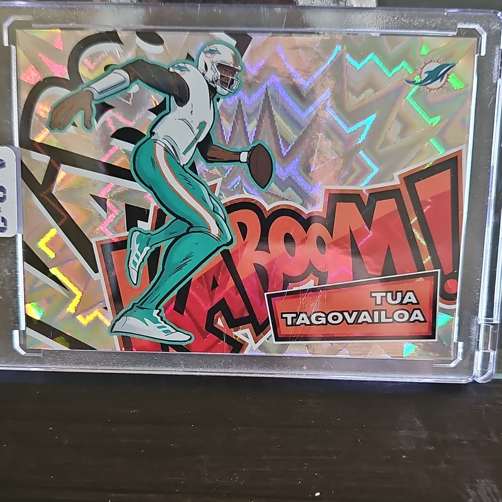 2025 Panini Absolute Football Kaboom! Horizontal Tua Tagovailoa #3 Dolphins