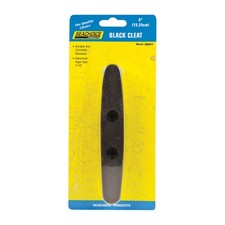 Seachoice 30821 Black Plastic Open Base Boat Dock and Anchor Line Cleat 6 L in.
