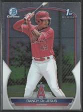 2023-24 Topps Bowman Chrome Randy De Jesus BCP-19 Chrome Prospects 1st