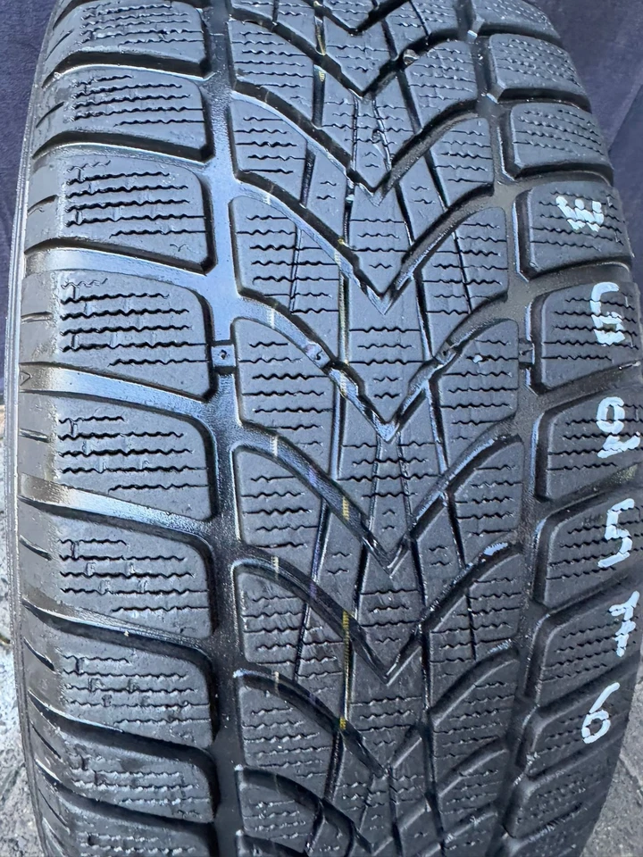 1x Dunlop SP Winter Sport 4D 205/55 R16 91H M+S Winterreifen DOT2016 6mm TOP - Bild 3 von 4