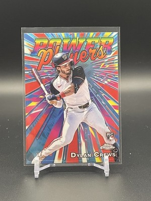2025 Topps Chrome - Power Players Dylan Crews #PP-20 (RC)