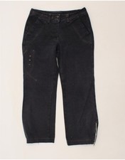 MURPHY & NYE Womens Marine Heritage Cropped Trousers  W32 L 27 Navy Blue PH04