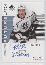 2019 SP Authentic Future Watch Rookies Inscriptions 22/50 Matt Roy #207 Auto m0p