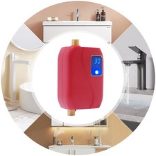Mini 110v 3000w Instant Tankless Water Heater Electric Hot Water Heater Kitchen