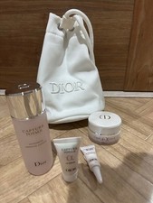 Dior Capture Totale Skincare Set New Gift Pouch Lotion Serum Eye Cream Japan
