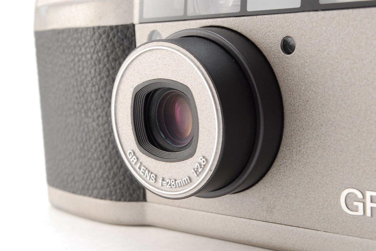 リコー GR1s Silver Film Camera #C232 READ NEAR MINT】Ricoh GR1 Silver Point & Shoot 35mm Film Camera