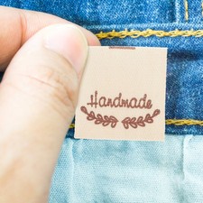  100 Pcs Etichette Vestiti Etichetta Fatto Mano Per Abbigliamento