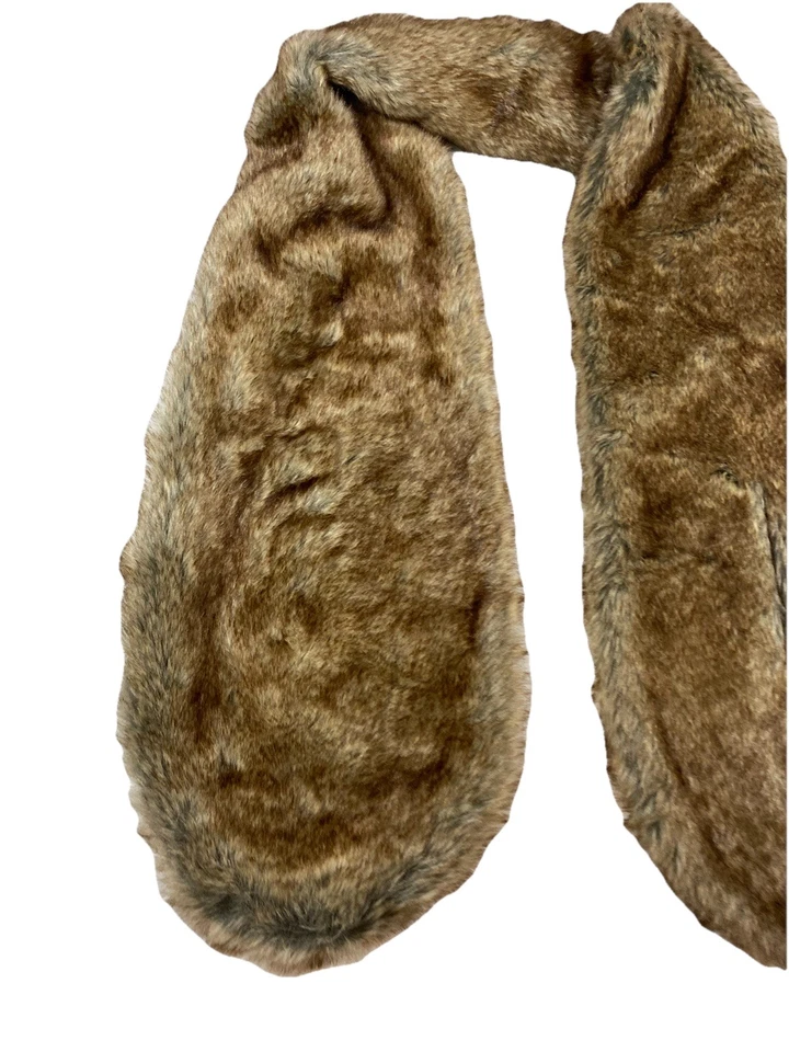 Estola chal envolvente de piel sintética nupcial - talla única - invierno, otoño boda Foto 2 de 4