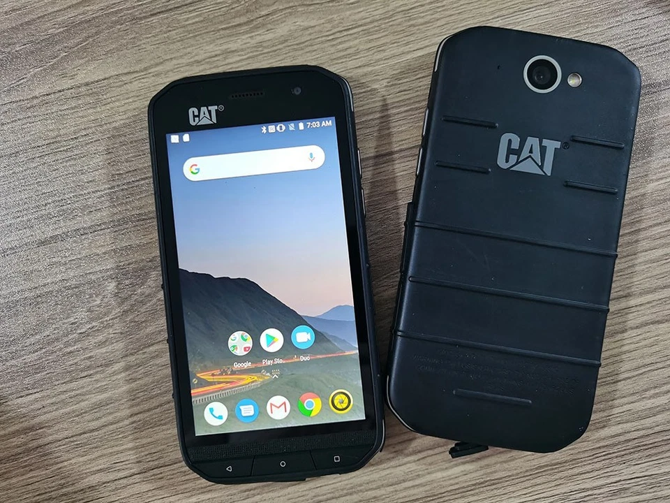 CAT S48c - 32 GB - Black ( Sprint ) 4G phone tested ,fully working - Image 2 of 4